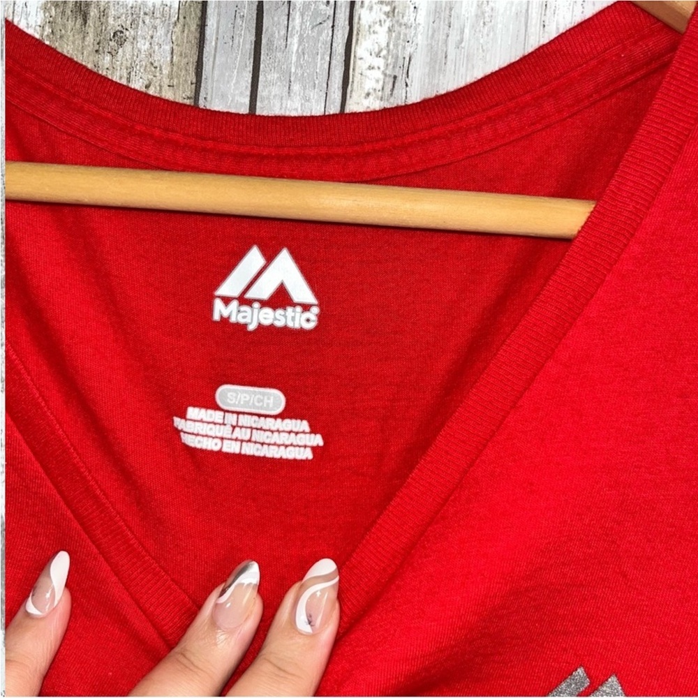 MLB Atlanta Braves Red Tee - Picture 4 of 4